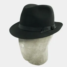Black Landau Trilby