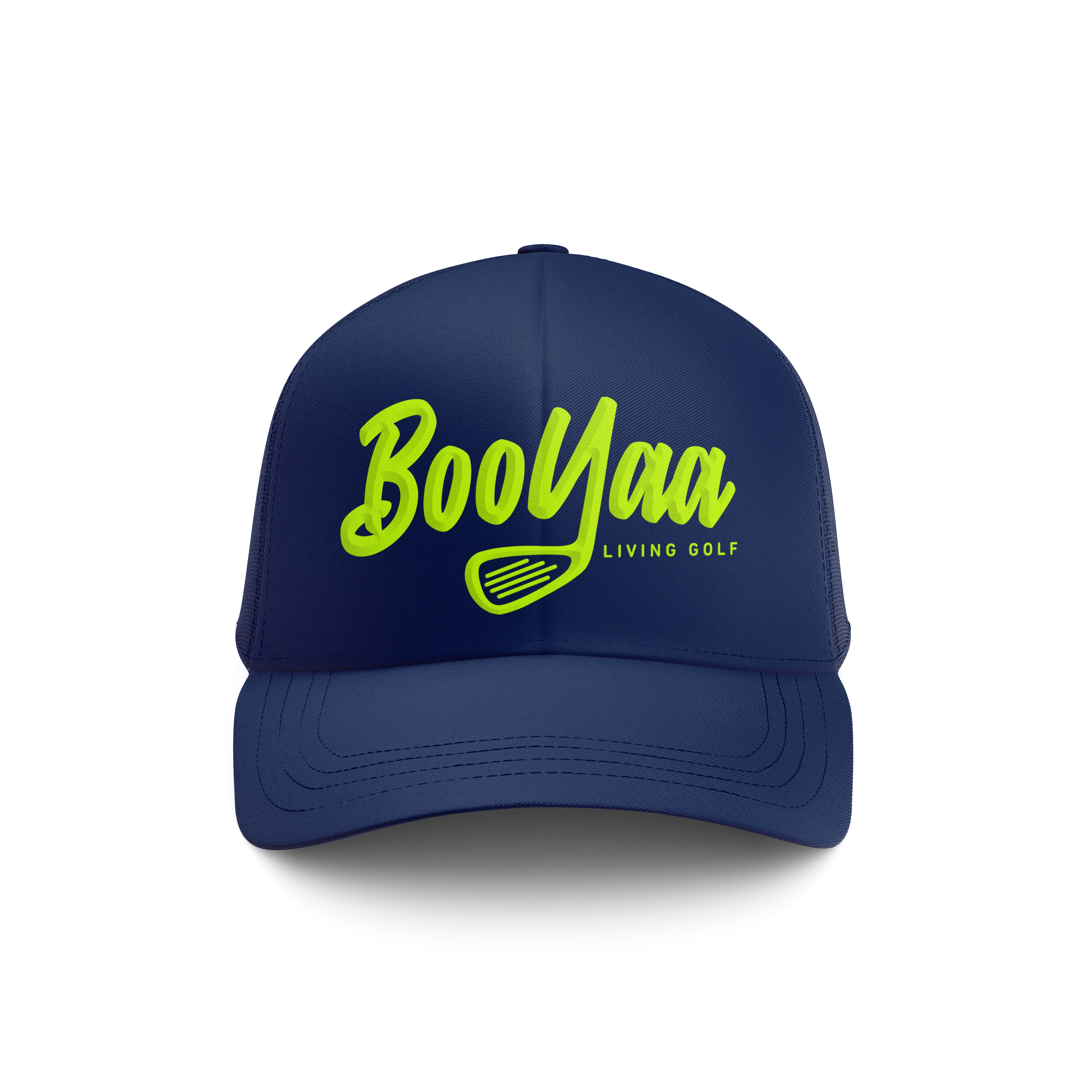 BooYaa Golf Cap - Navy Neon