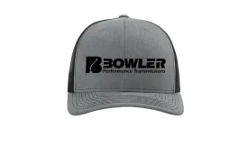 Bowler Black and Gray Flexfit Hat