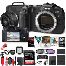 Canon EOS RP Mirrorless Digital Camera (3380C002)   RF 50mm Advanced Bundle
