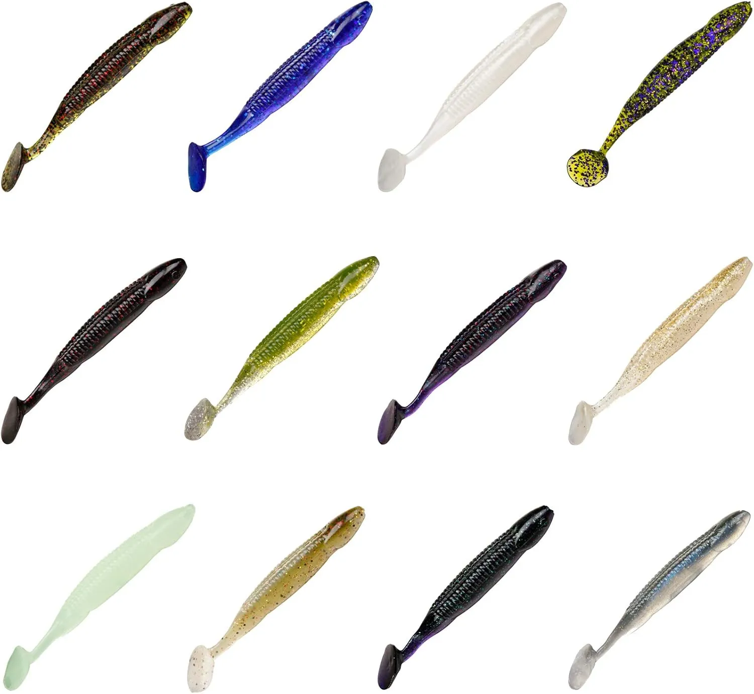 Charlie's Worms Zipper Dipper, Scented, Soft Bait for Freshwater Saltwater, 6pk