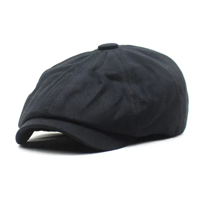 Classic Newsboy Cap - Fushia