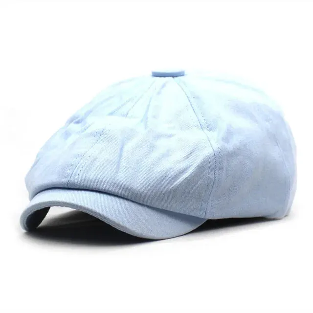 Classic Newsboy Cap - Fushia