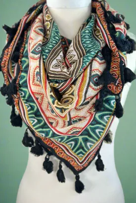 Coline Fringe Scarf