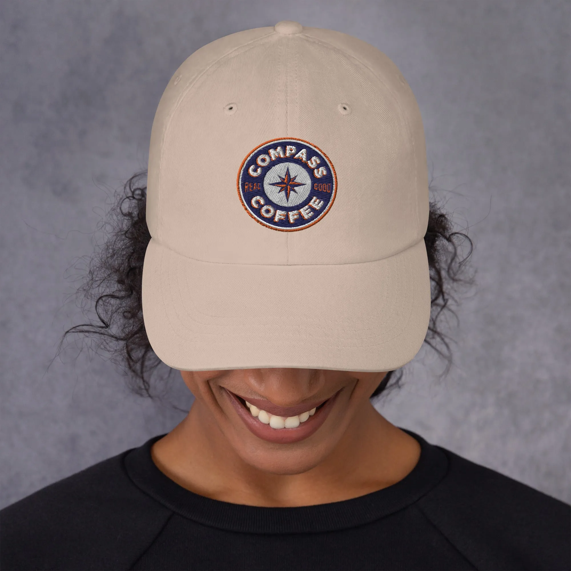Compass Coffee Dad Hat