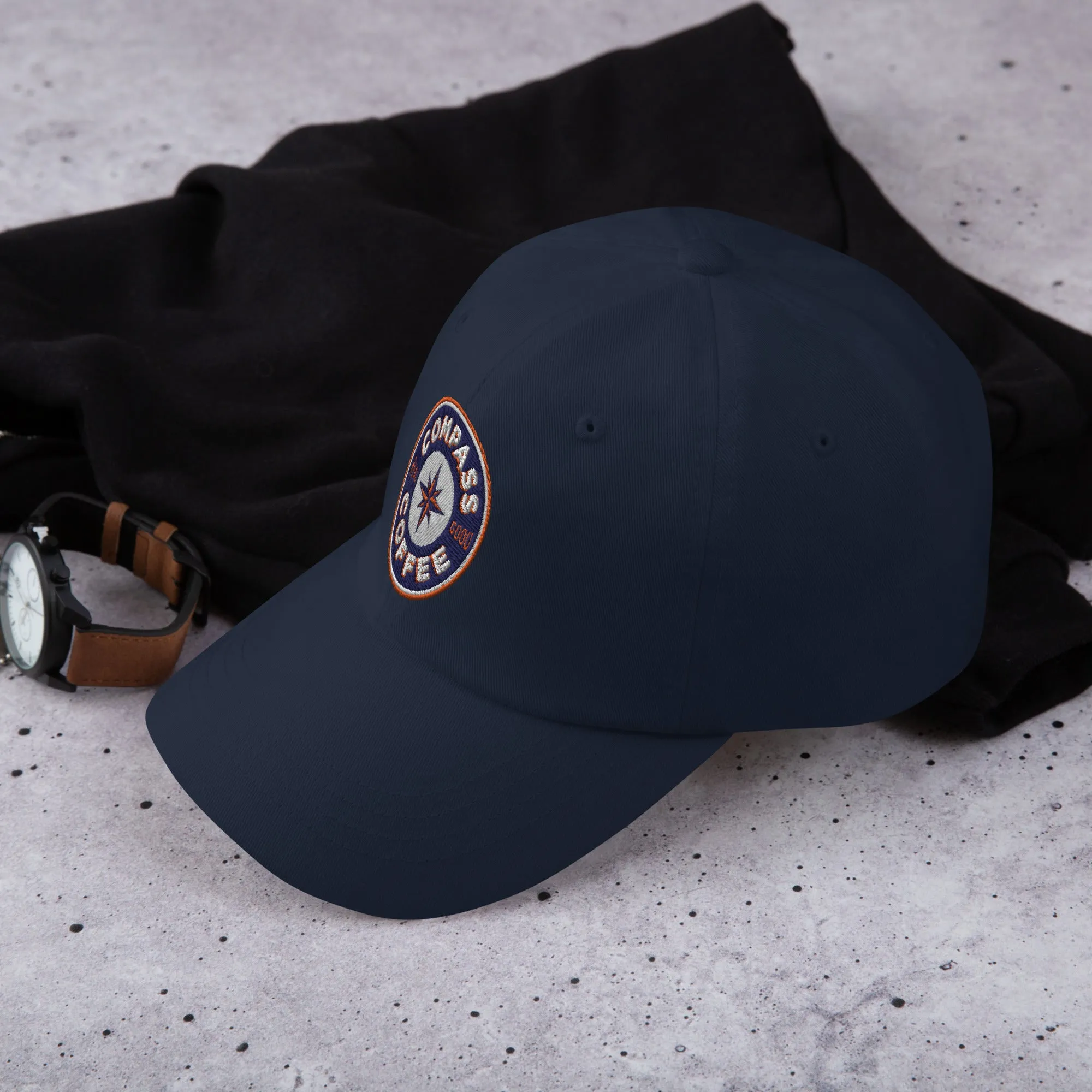 Compass Coffee Dad Hat