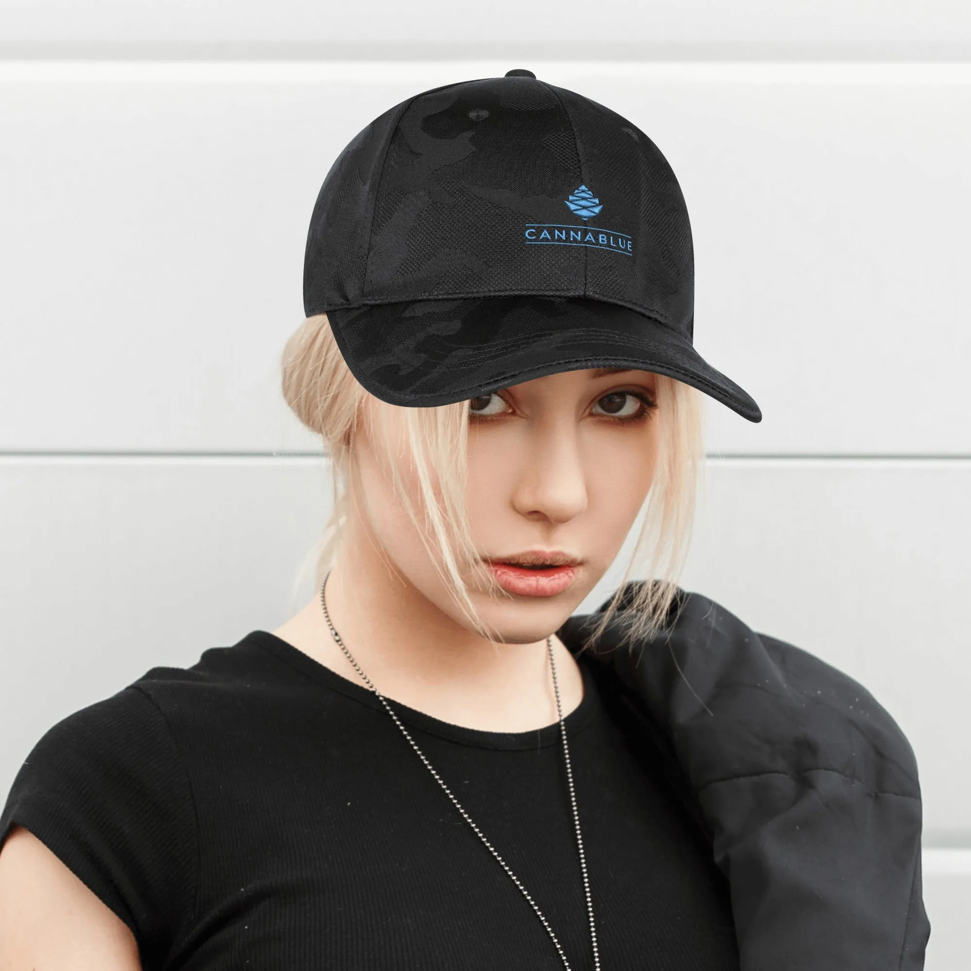 Cone Embroidered Sports Camo Caps