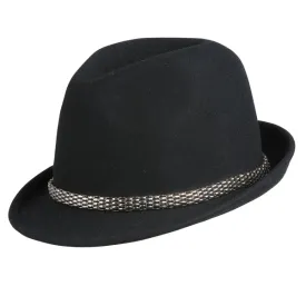 Conner Crushable Wool Center Dent Trilby Hat