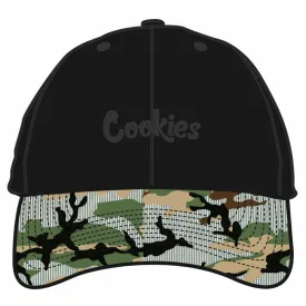 Cookies Black Vintage Camo Cotton Canvas Dad Hat