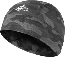 Cooling Skull Cap Helmet Liner for Men Women UV Sun Protection Beanie Head Wrap Sweat Wicking Bicycle Cycling Running Hat
