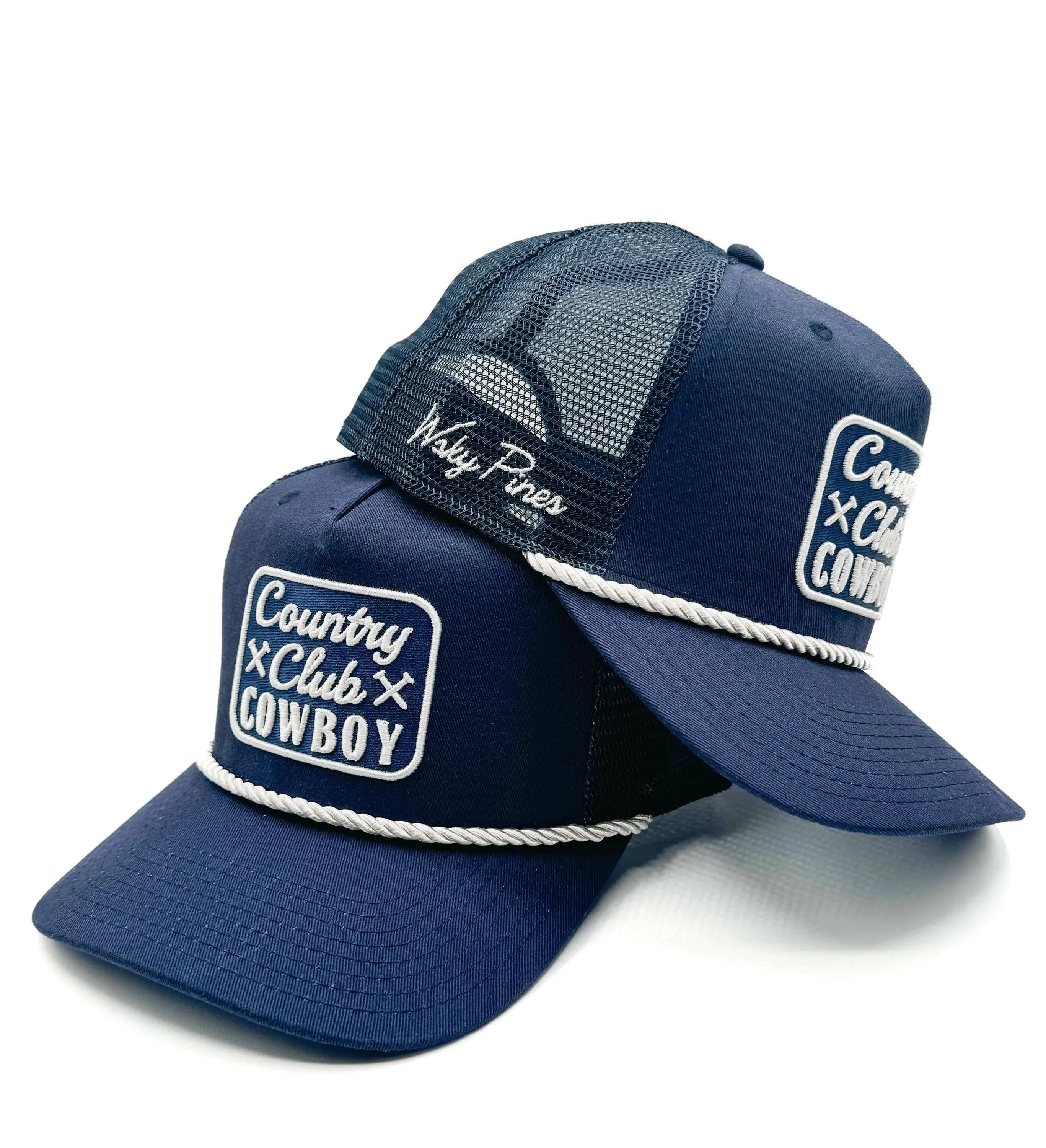 Country Club Cowboy Trucker Rope Hat