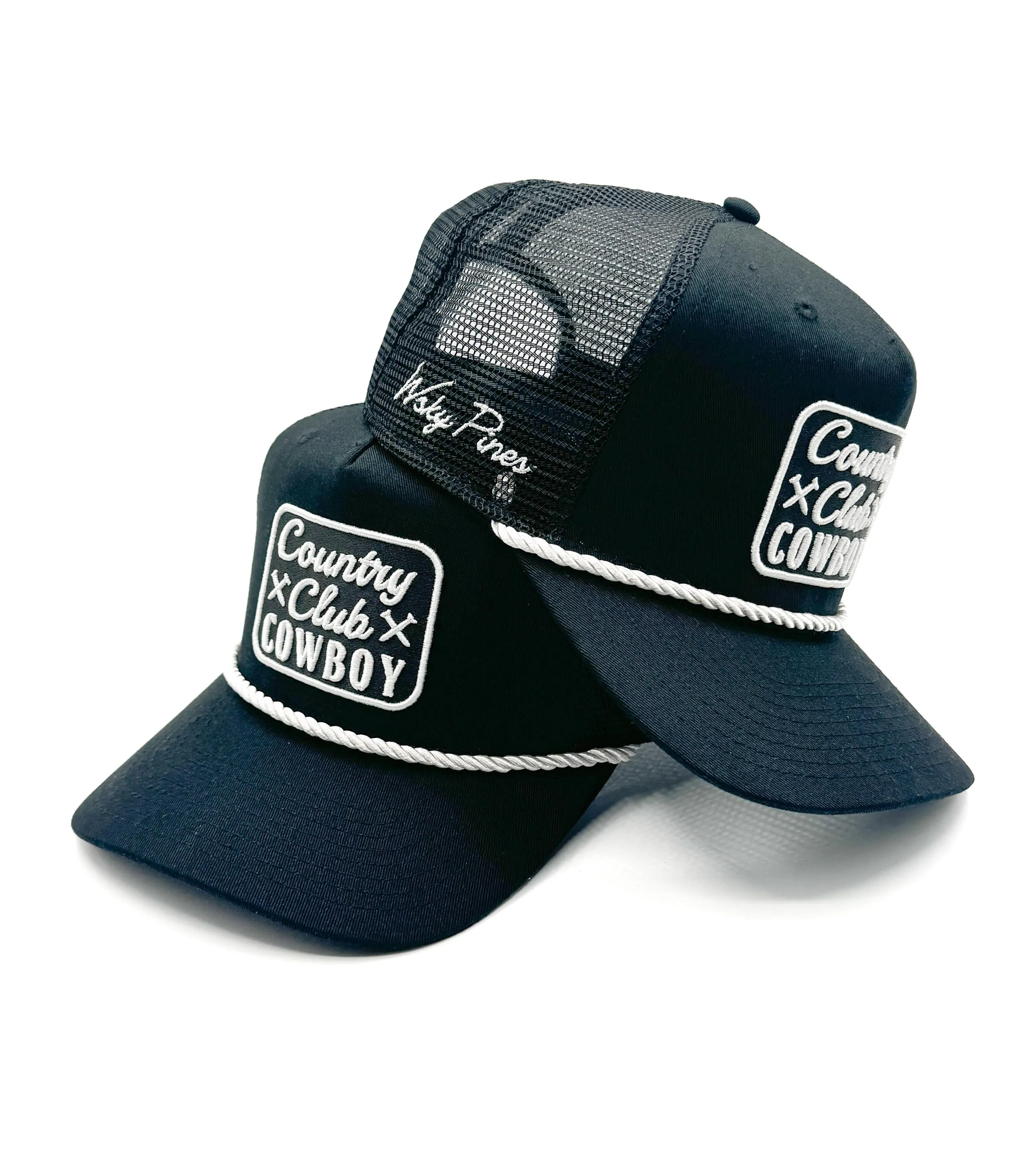 Country Club Cowboy Trucker Rope Hat