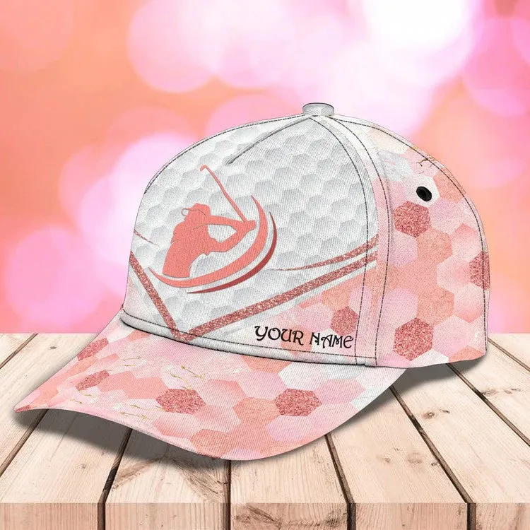 Customized Golf Cap for Women, 3D Classic Cap All Over Print for Golf Women Player