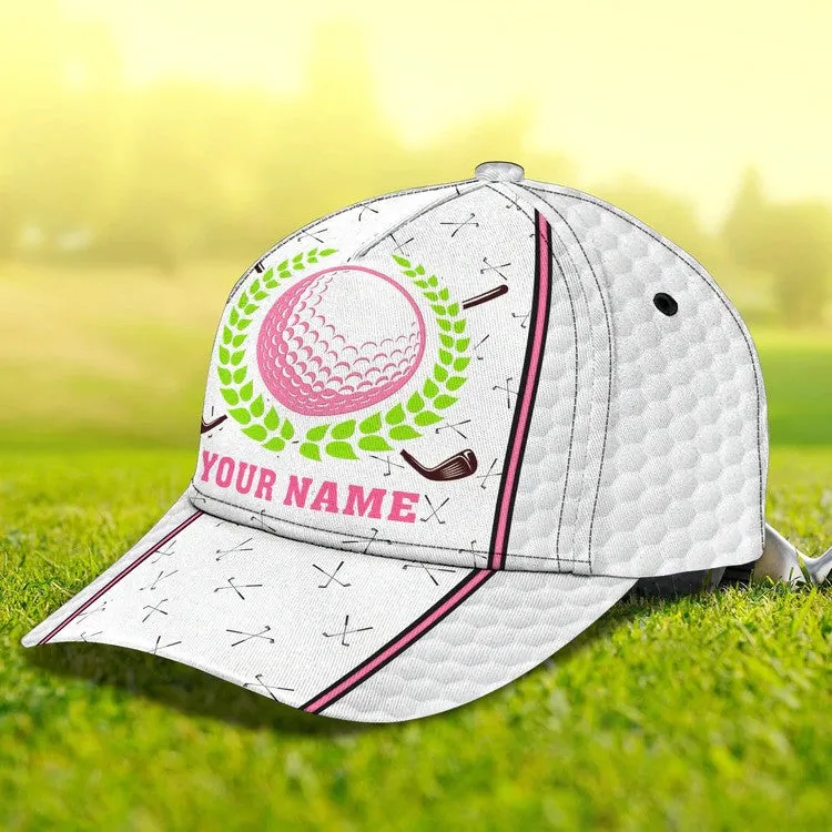 Customized Golf Cap for Women, 3D Classic Cap All Over Print for Golf Women Player