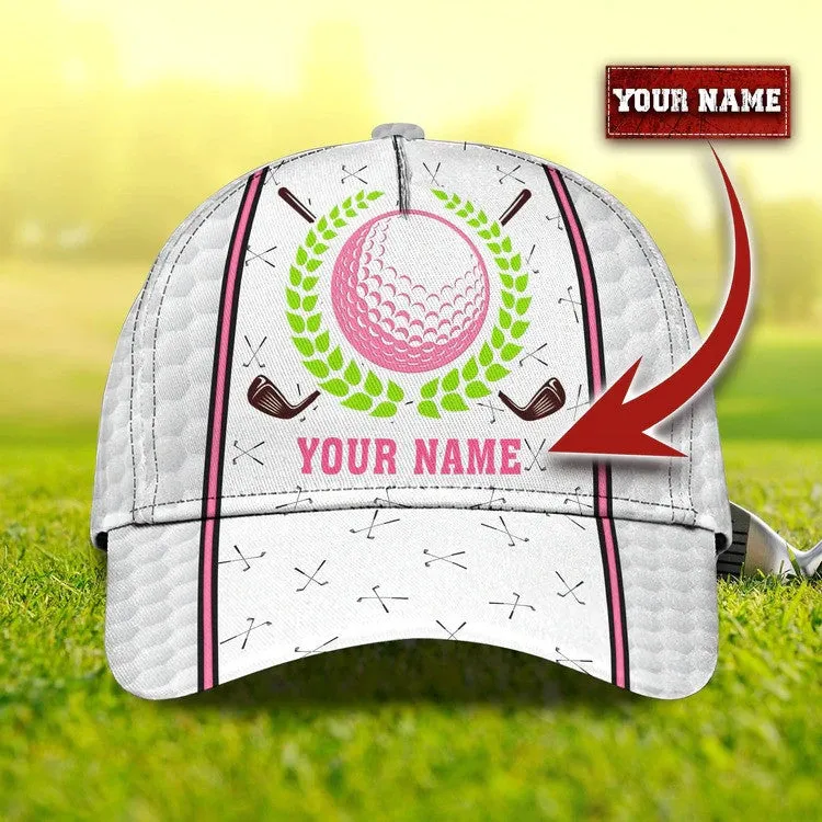 Customized Golf Cap for Women, 3D Classic Cap All Over Print for Golf Women Player