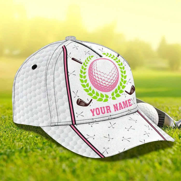 Customized Golf Cap for Women, 3D Classic Cap All Over Print for Golf Women Player