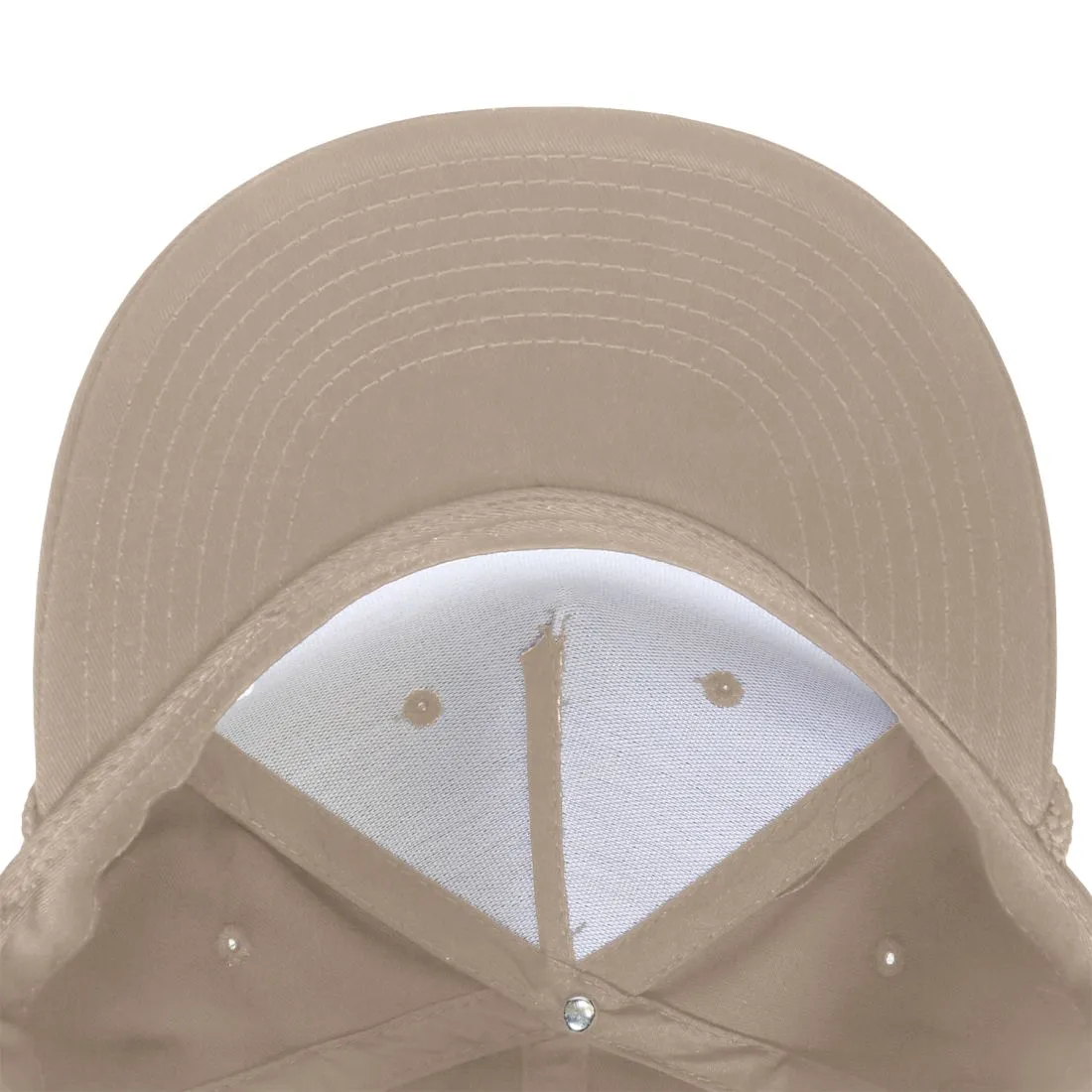 Decky 1041 5 Panel Snapback Hats High Profile Golf Caps with Rope Structured
