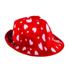 Dress Up Neon Bowler Party Hat with Glitter