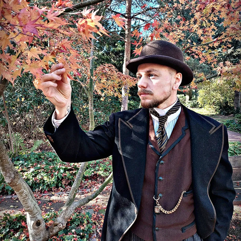 English Bowler Hat Brown Wholesale Pack