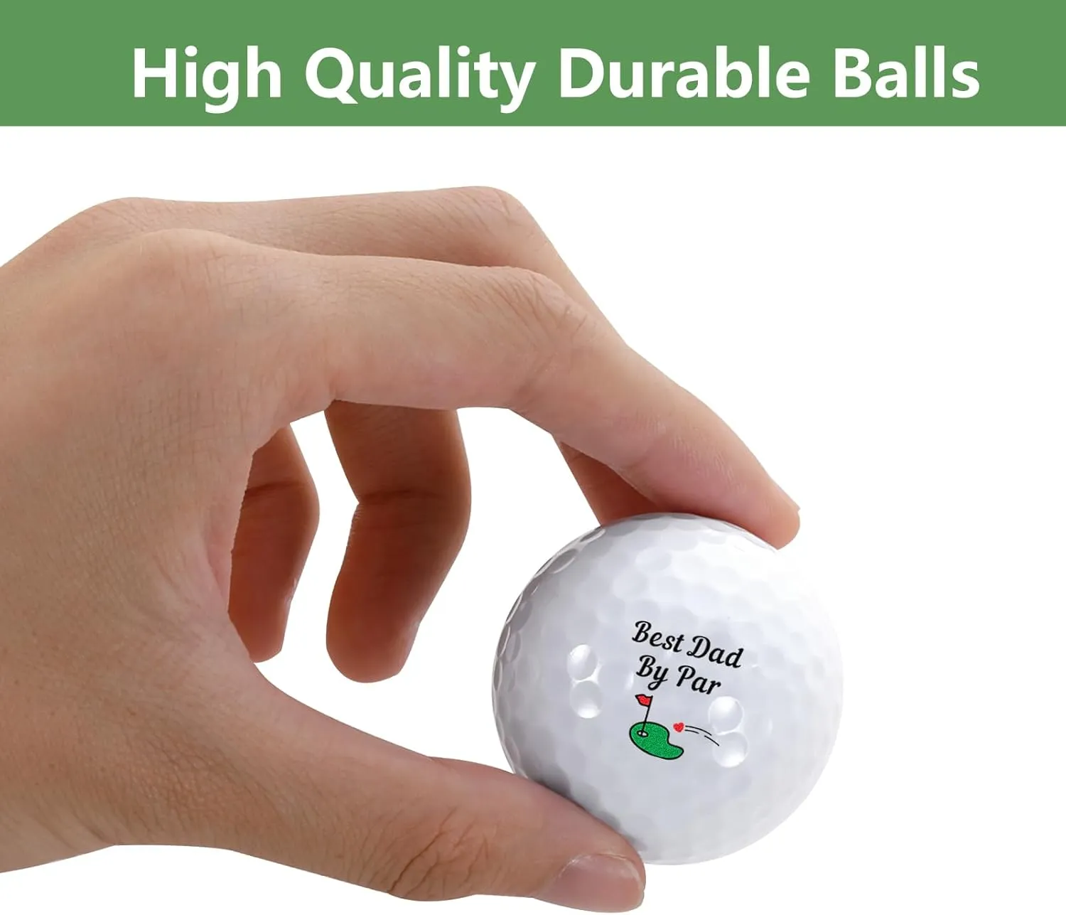 Fathers Day Golf Gifts for Dad Papa,Grandpa,Son Funny Birthday Present, Golf Decorasions Stocking Stuffers from Daughter Sons