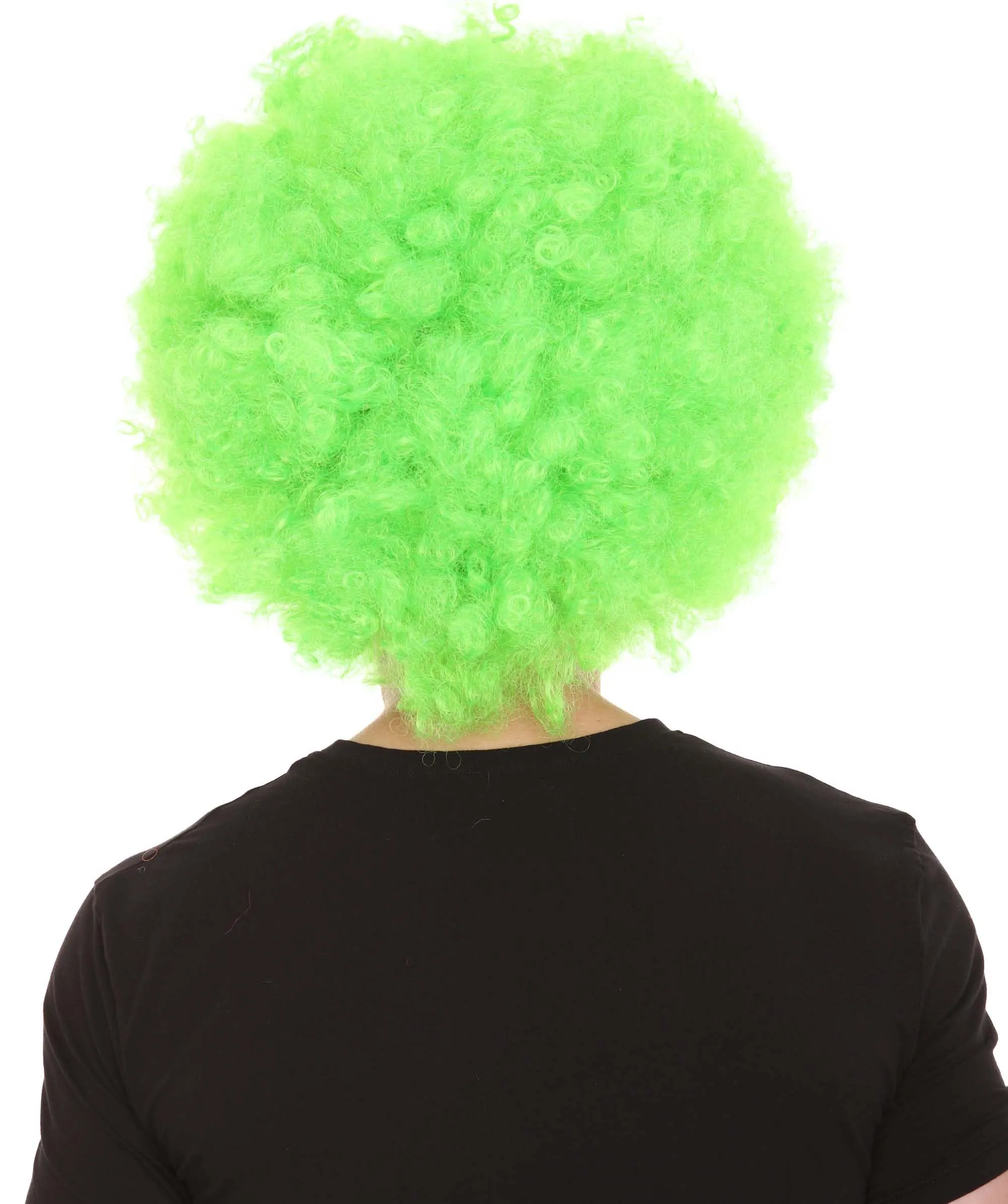 HPO Adult Unisex 80's Painter Afro Wig and Beard Set | Easy and Classic Celebrity Costume | Premium Halloween Wig