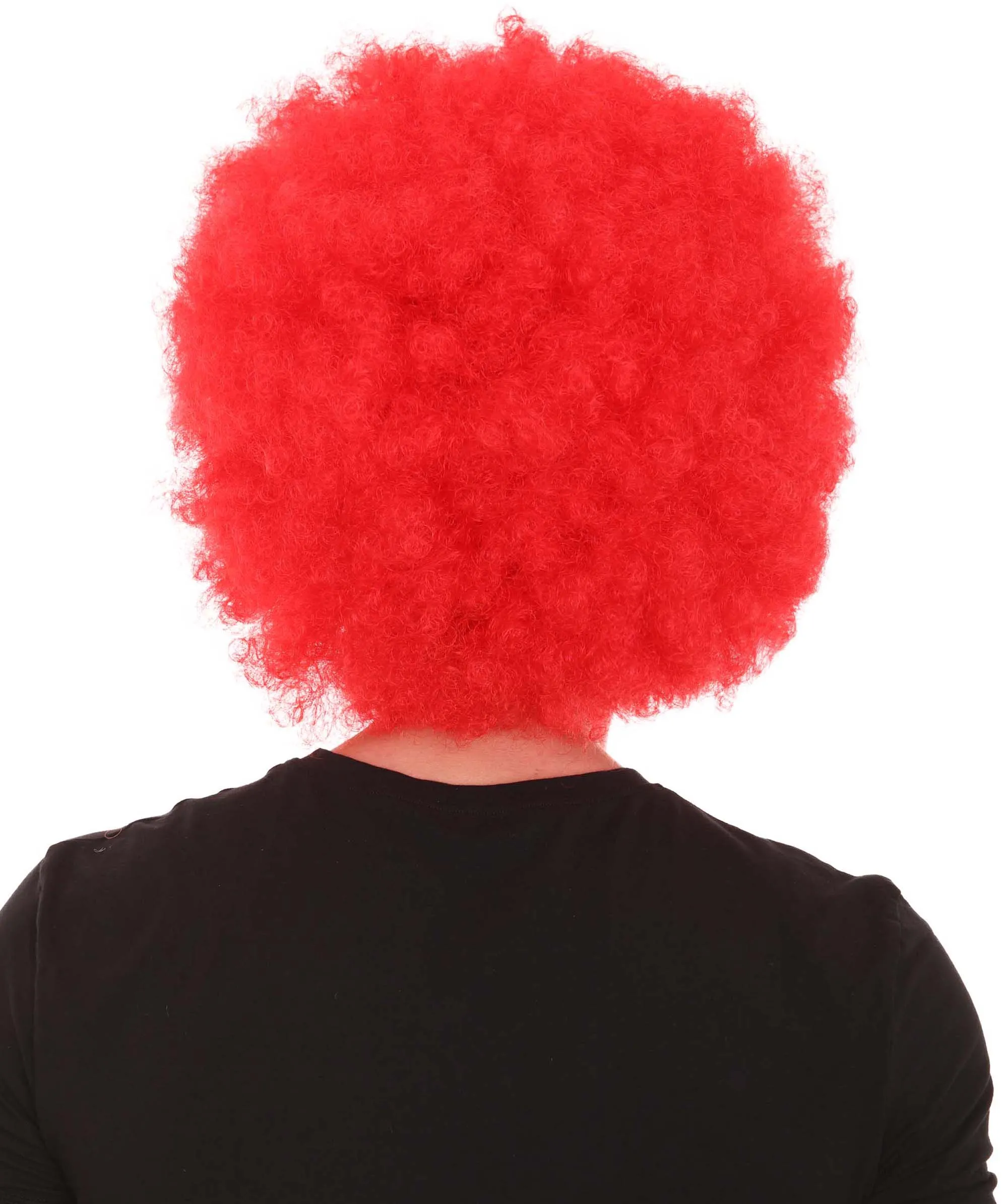 HPO Adult Unisex 80's Painter Afro Wig and Beard Set | Easy and Classic Celebrity Costume | Premium Halloween Wig