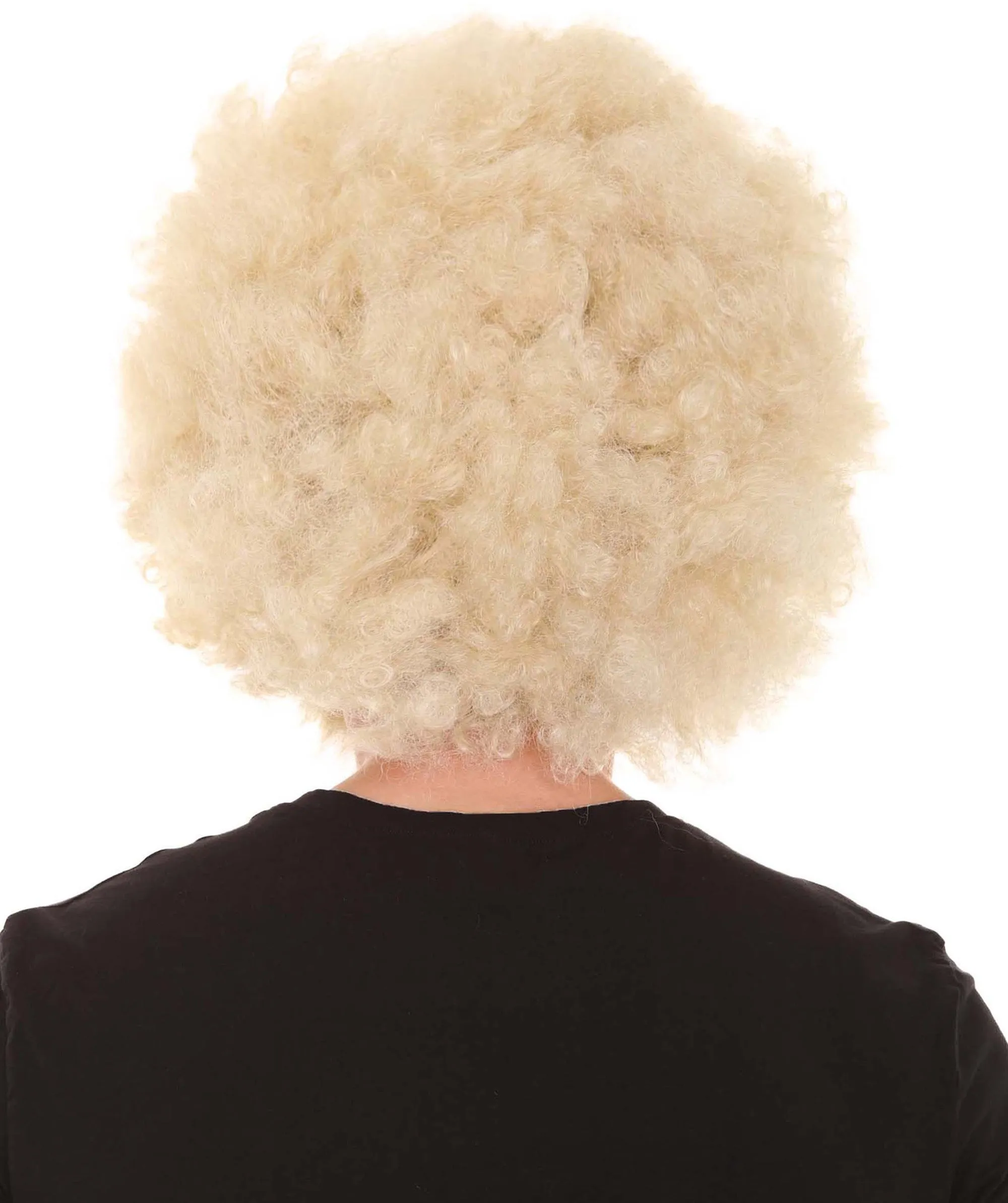 HPO Adult Unisex 80's Painter Afro Wig and Beard Set | Easy and Classic Celebrity Costume | Premium Halloween Wig