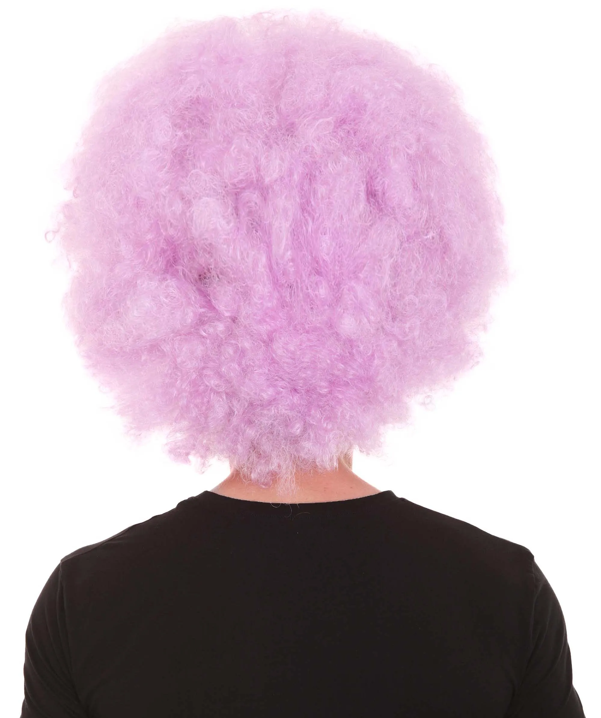 HPO Adult Unisex 80's Painter Afro Wig and Beard Set | Easy and Classic Celebrity Costume | Premium Halloween Wig