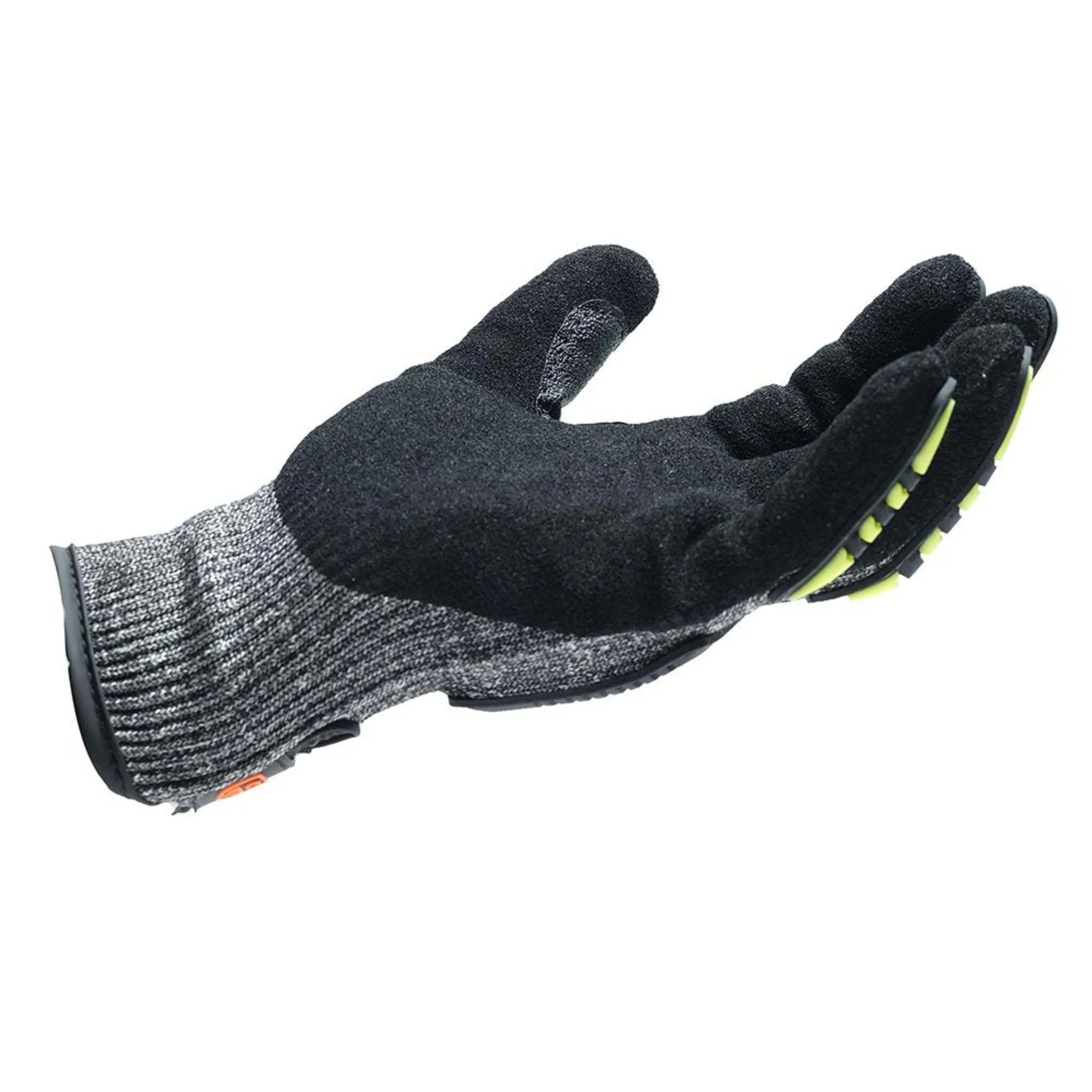 Impacto Back Tracker Blade Series Heavy Duty Cut Level 5 Anti-Impact Mechanic's Gloves - Cut Resistant, Durable Protection for Industrial Use