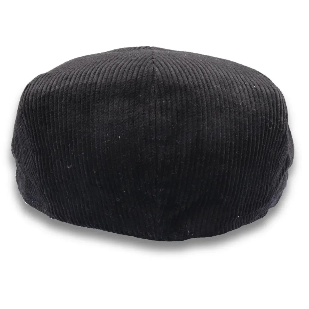 Men's 100% Cotton Corduroy Newsboy Flat Cap