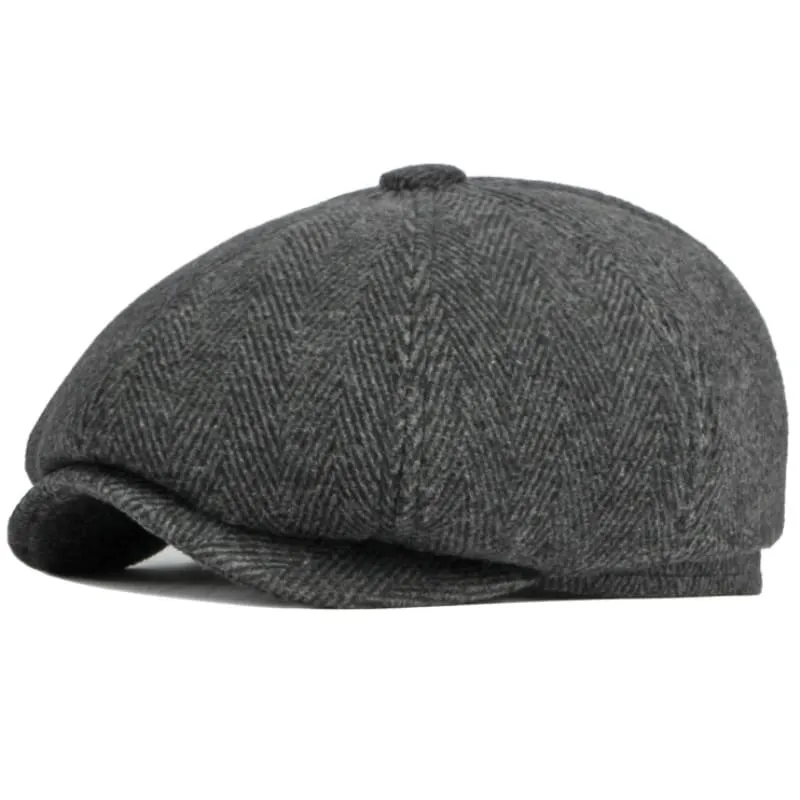 Metz Vintage Earflaps Newsboy Cap