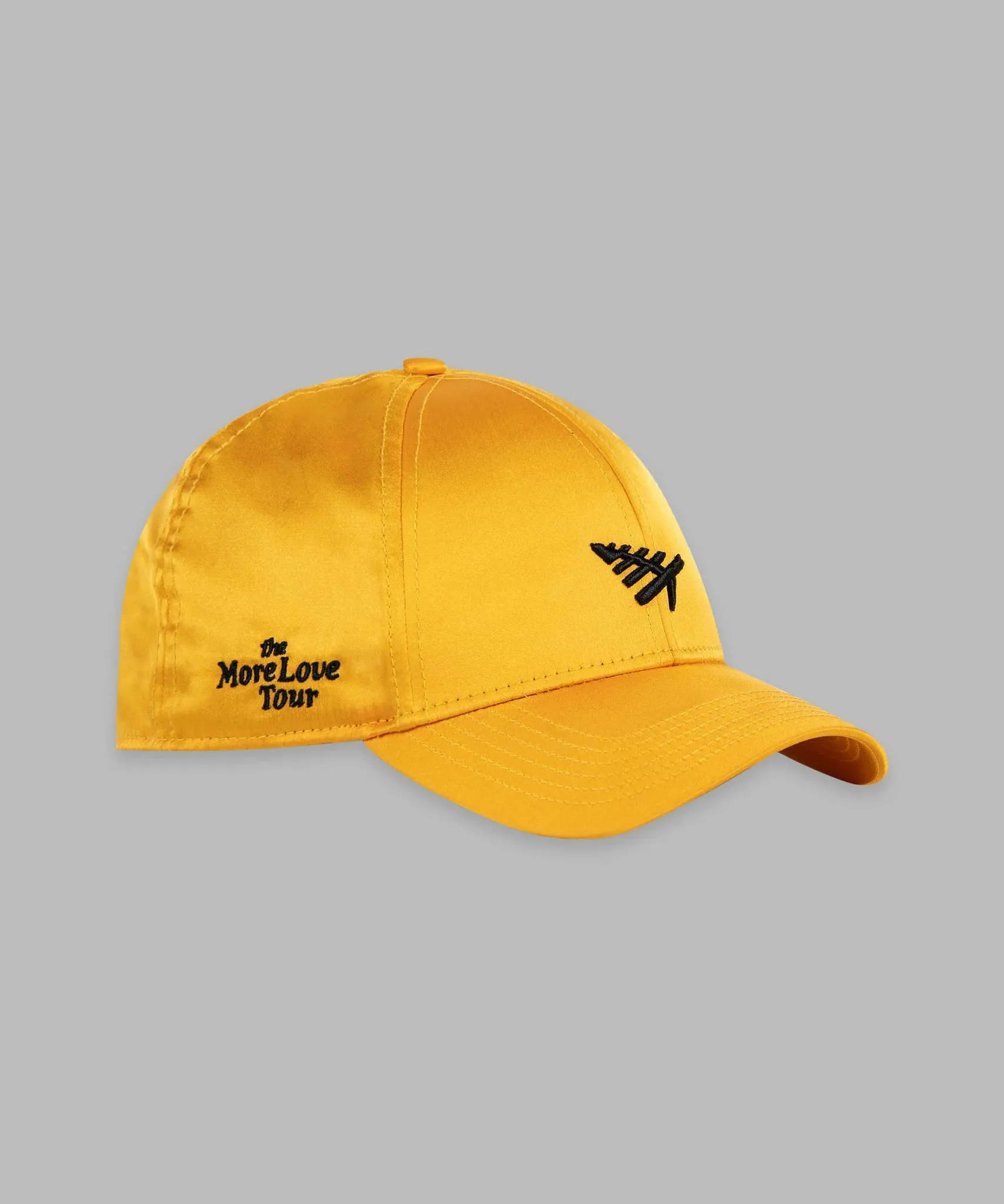 More Love Satin Dad Hat (Gold) - PP120017GOLD