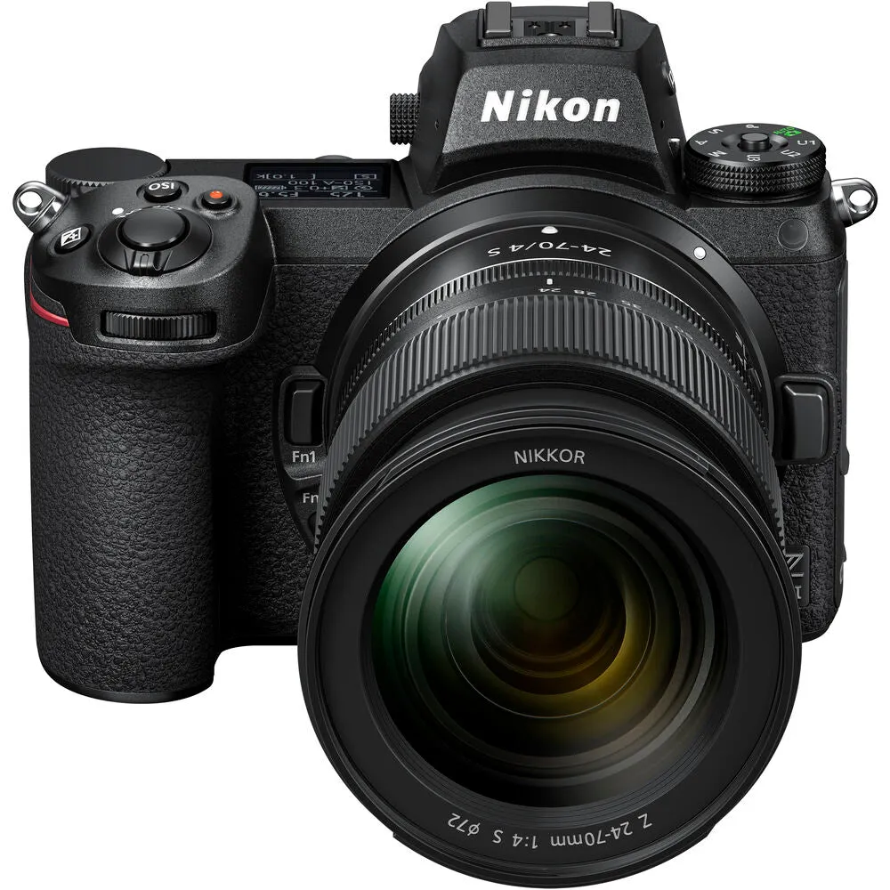 Nikon Z7 II Mirrorless Camera W/ 24-70mm f/4 Lens   2 x 64GB Card   Filter   More