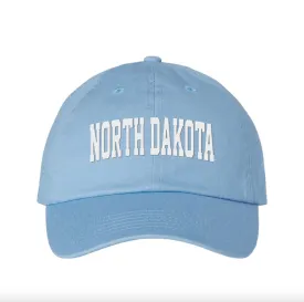 north dakota embroidered dad hat