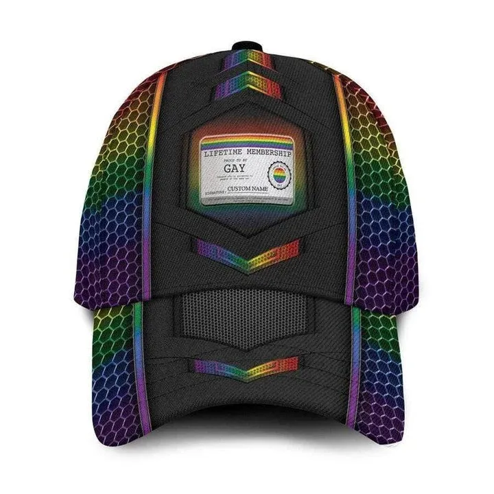 Personalized Pride Baseball Cap, Anyone's Approval To Be Me LGBT All Over Printing 3D Cap Hat, Pride Accessories