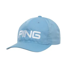 Ping Men's Classic Lite Golf Cap - Light Blue/White