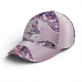 Purple Metallic Style Mermaid Baseball Cap Coolspod