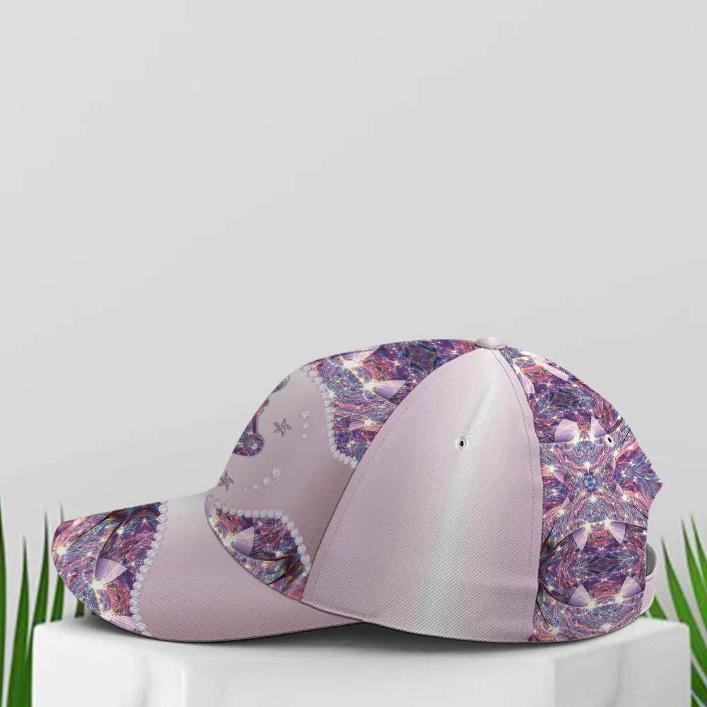 Purple Metallic Style Mermaid Baseball Cap Coolspod