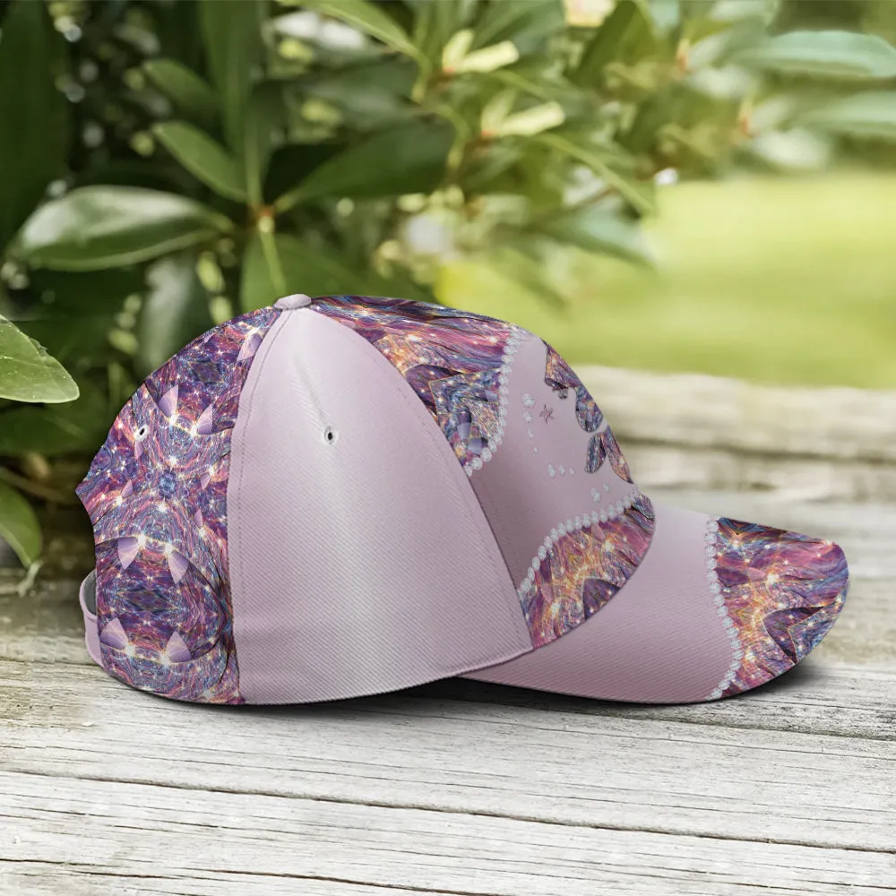 Purple Metallic Style Mermaid Baseball Cap Coolspod