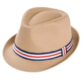 Trilby Hat With Ribbon Band