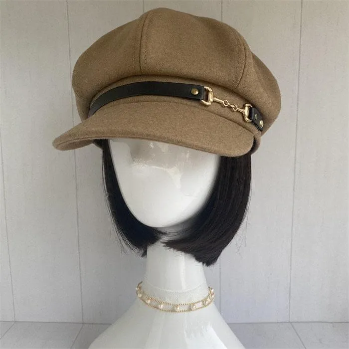 Vintage Style Newsboy Hat for Large Head Fit