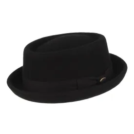 Wool Felt Crushable Pork Pie Hat