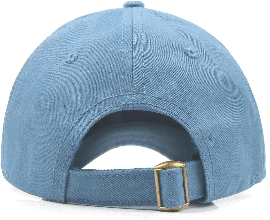 Zylioo Small Baseball Cap,Petite Size Ball Cap,Relaxed Little Sports Cap,Adjustable Fitted Golf Cap for Men Women